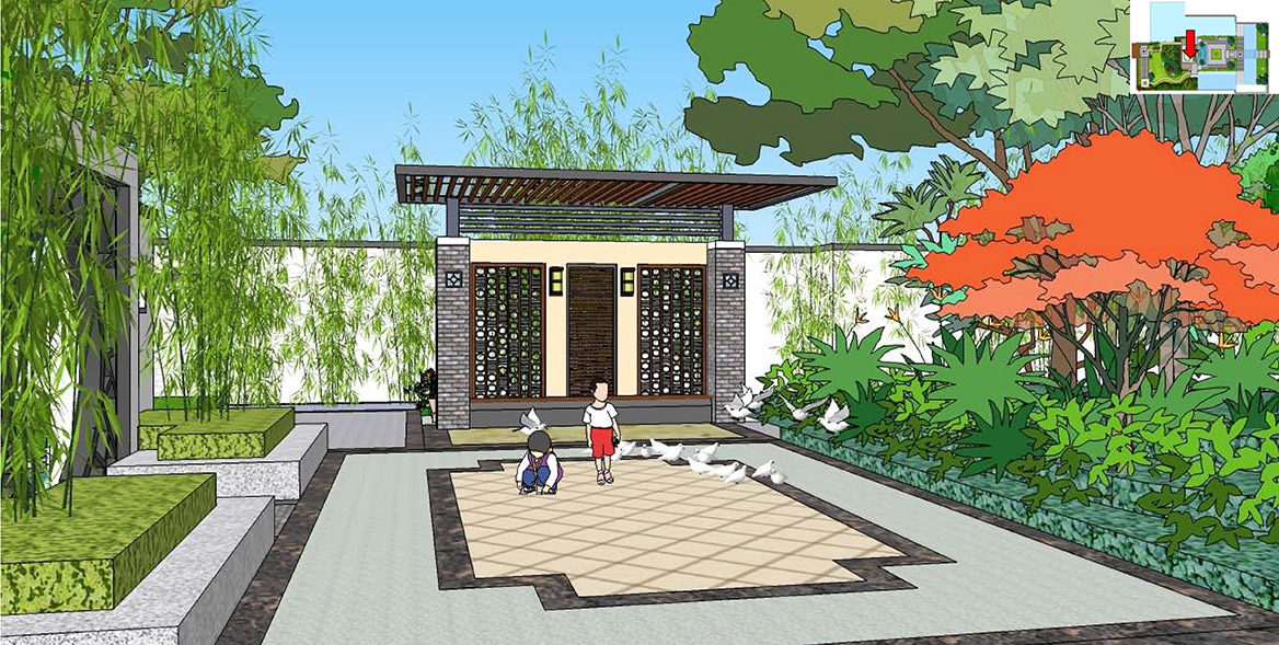 橫瀝鎮六甲村美麗幸福村居建設方案設計圖7