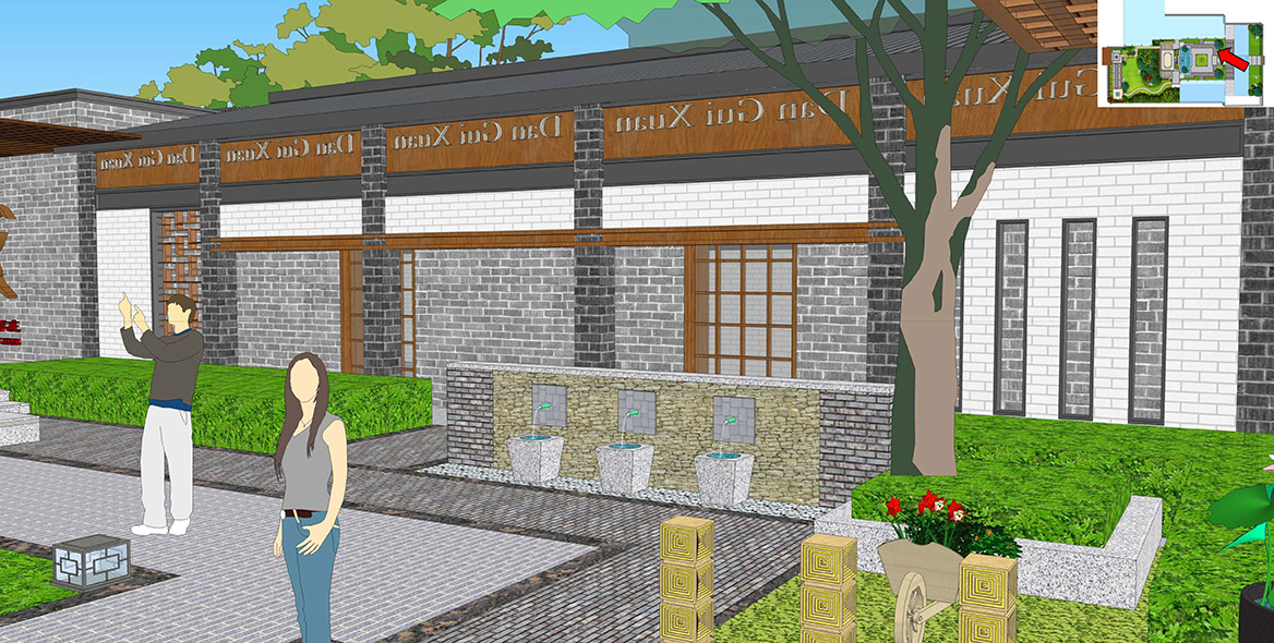 橫瀝鎮六甲村美麗幸福村居建設方案設計圖3